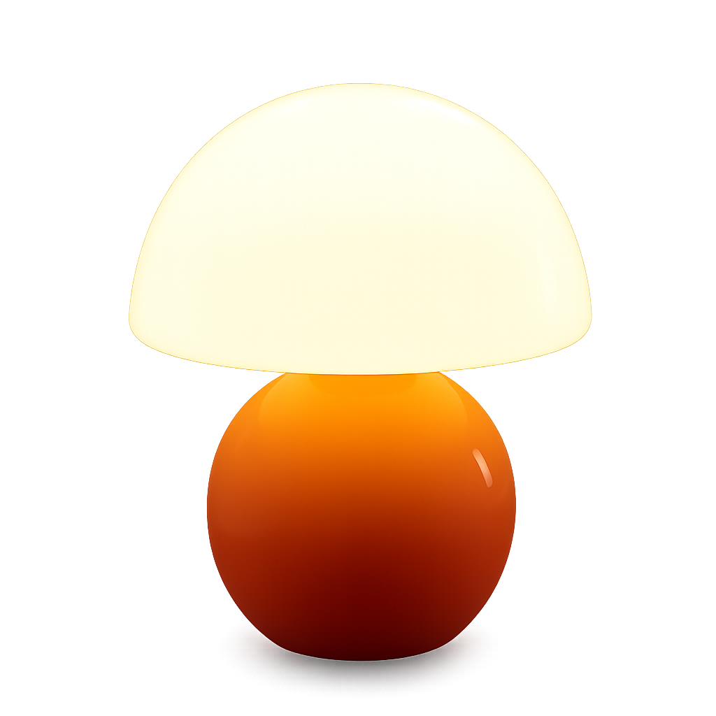 Dawnwake Mushroom Lamp Table Lamp - Cute Mini Modern Mid Century Lamp