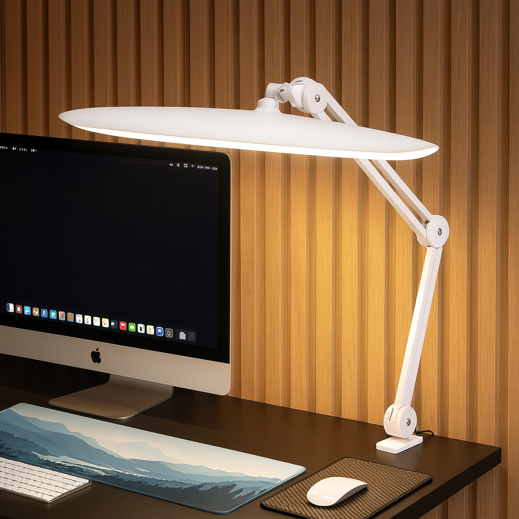 LED Desk Lamp with Clamp - Eye Caring Architect Desk Light for Home Office thumbnail 3