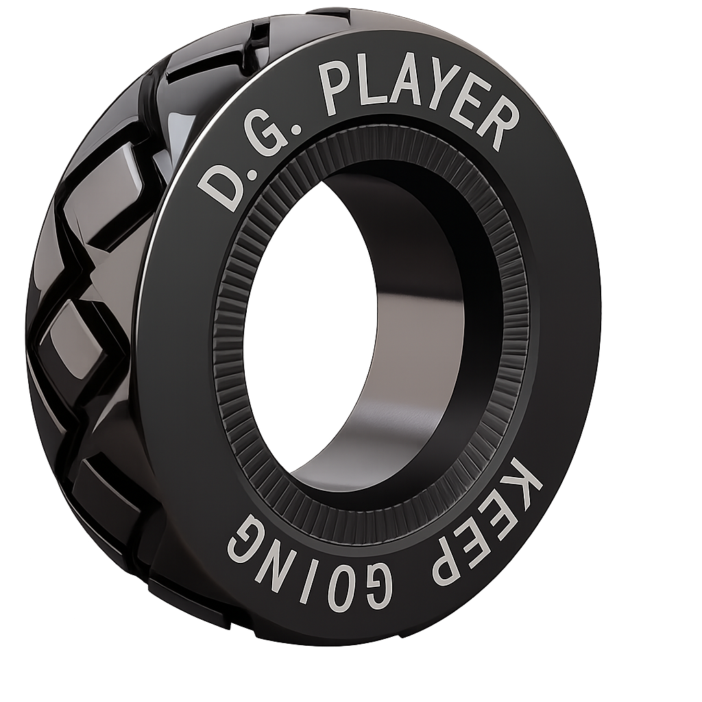 Adjustable Magnetic Fidget Spinner Ring - Premium Stainless Steel Stress Relief Toy for Adults & Teens, ADHD Anxiety Relief, Perfect for Office Work Study Travel, Unique Gift & Stocking Stuffer