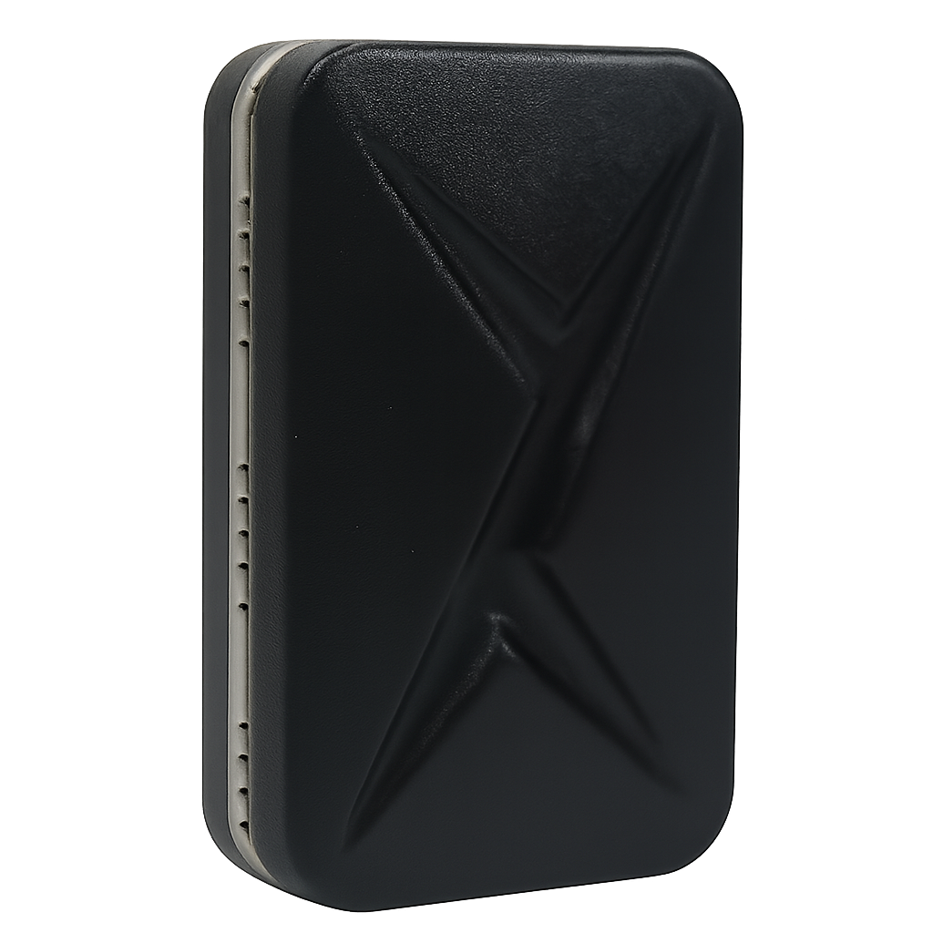 Fidget Toys Adults, Trackless Fidget Slider, Metal Magnetic Haptic Fidget Slider, Fidget Toys for Stress Relief, Cool Office Gadgets, Gift for Men (Black)