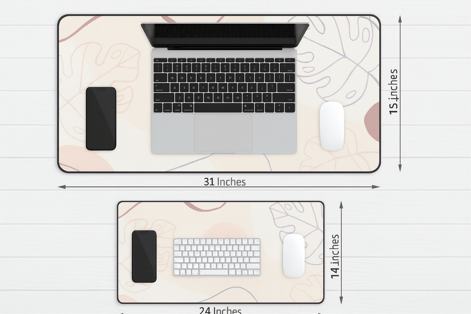 Moss Forest Floor Desk Mat - Nature-Inspired Mouse Pad thumbnail 2