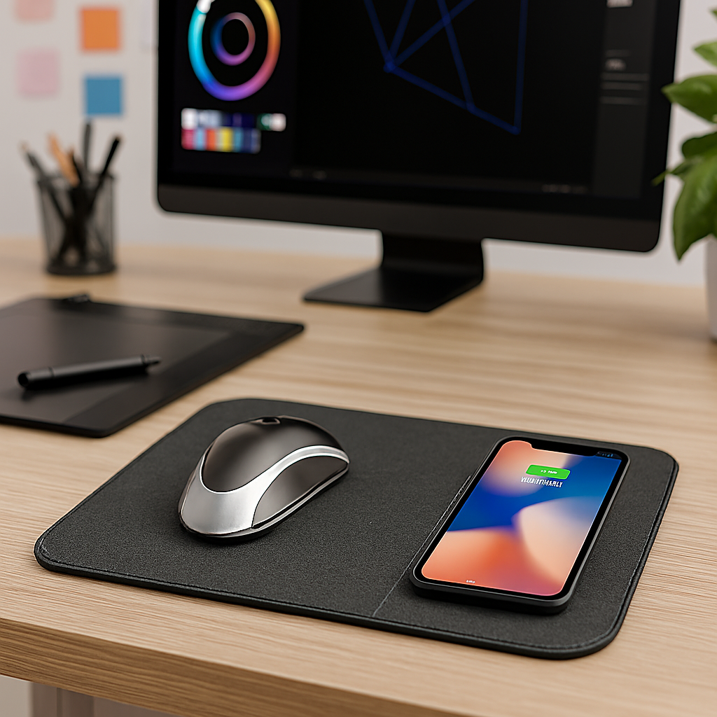 Mousepad with Wireless Charger thumbnail 2