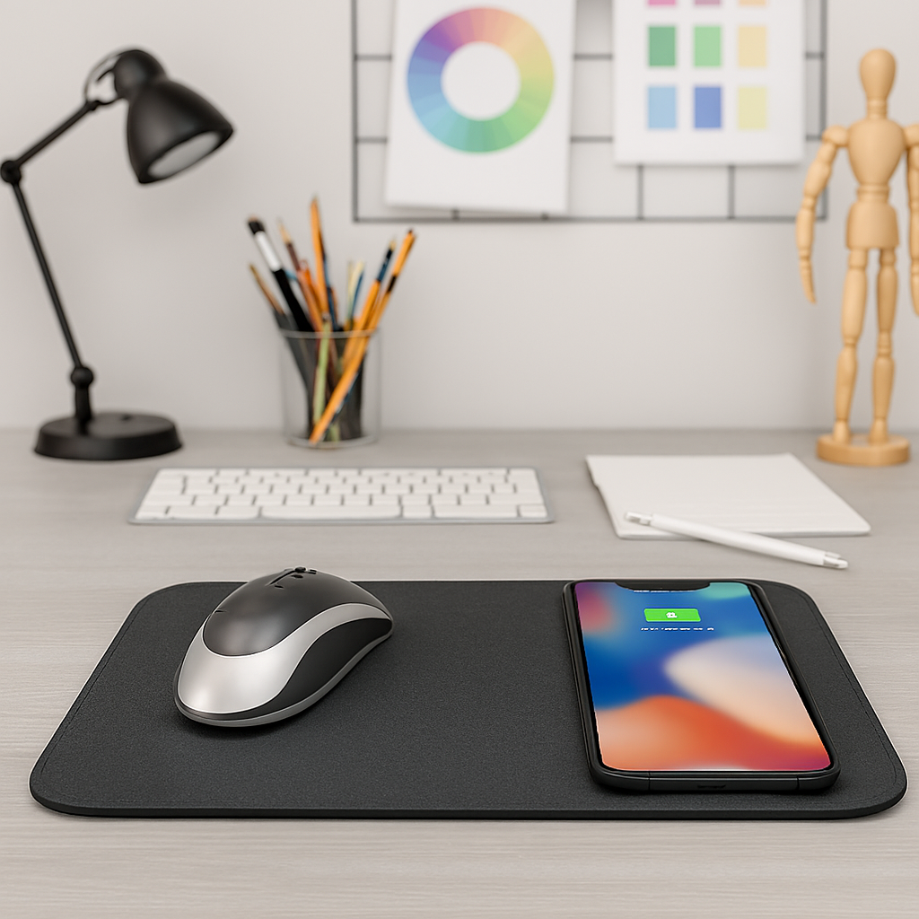 Mousepad with Wireless Charger thumbnail 3