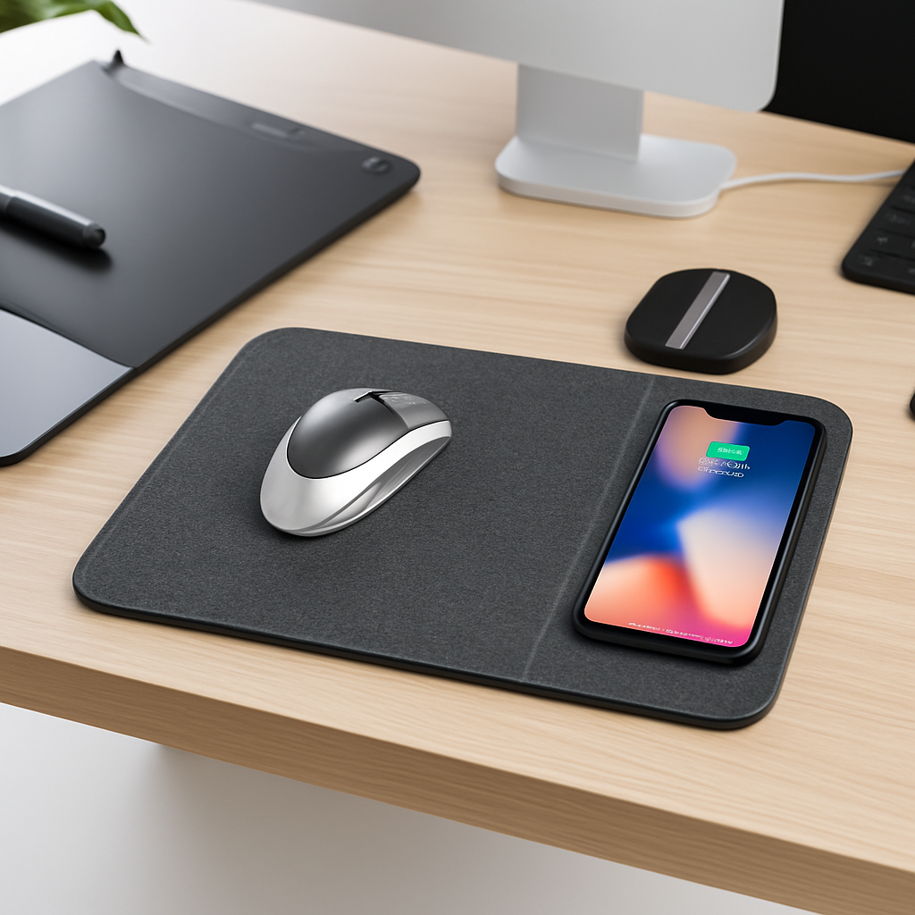 Mousepad with Wireless Charger