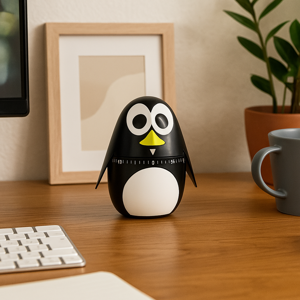 Kikkerland Penguin Kitchen Timer thumbnail 3