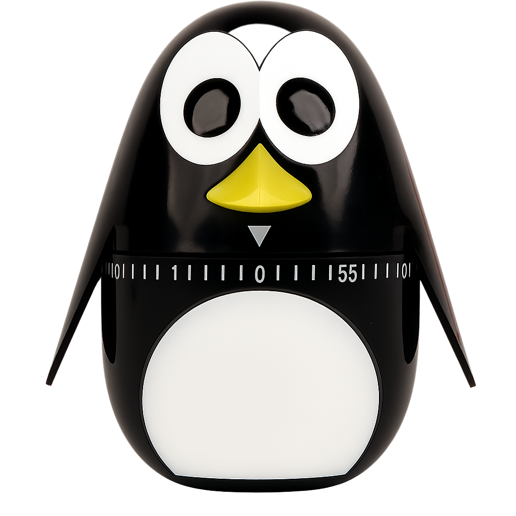 Kikkerland Penguin Kitchen Timer