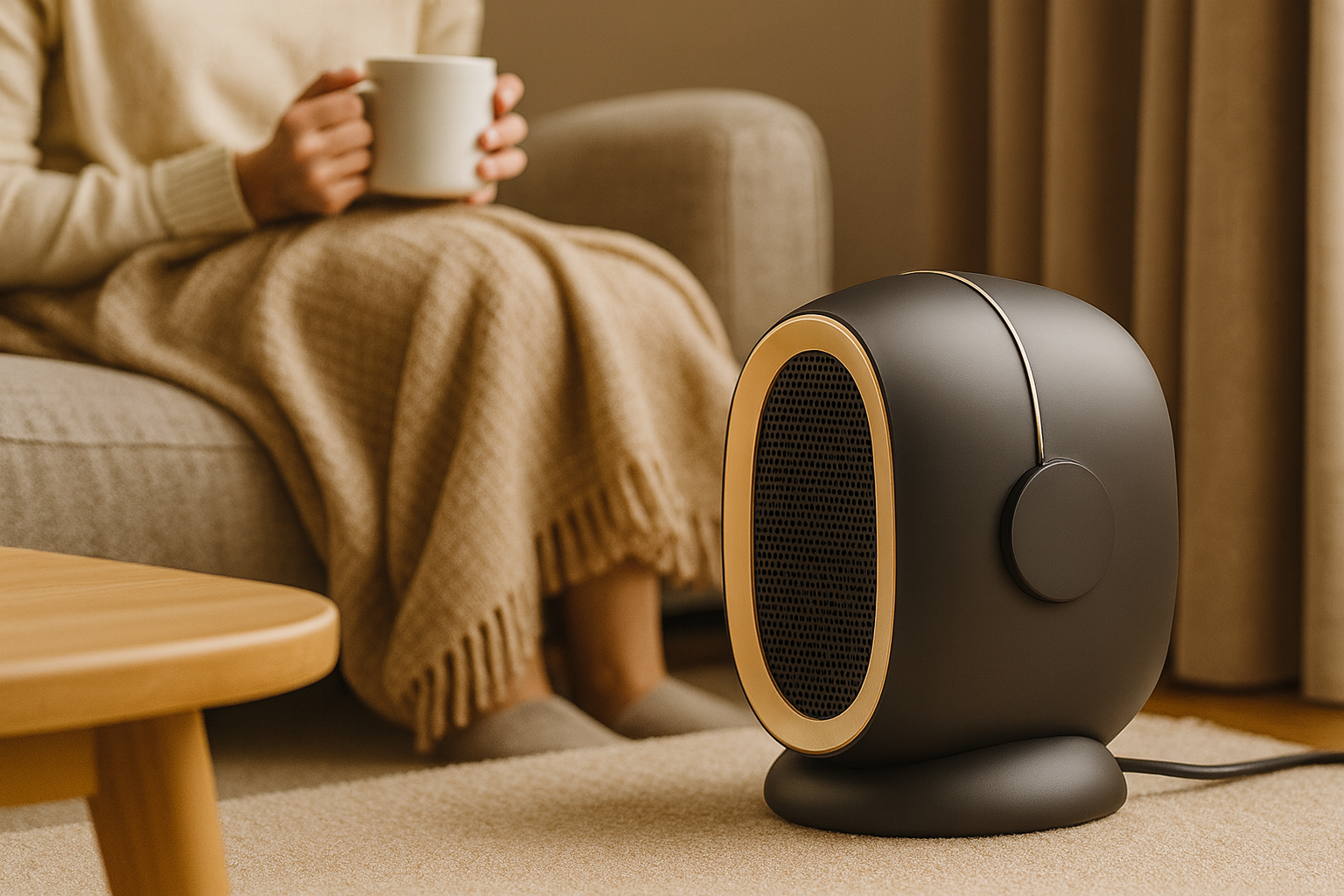 Portable Mini Electric Heater thumbnail 2