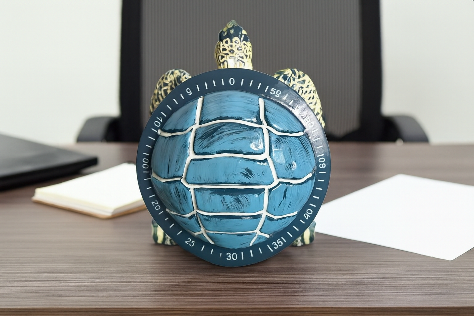 Visual Timer, Cute Clock Kitchen Magnets, Turtle Manual Timer, Loud Alarm Alert, Easy Turn Function, Time Management Tool, Mechanical Countdown for Household Classroom Office thumbnail 2