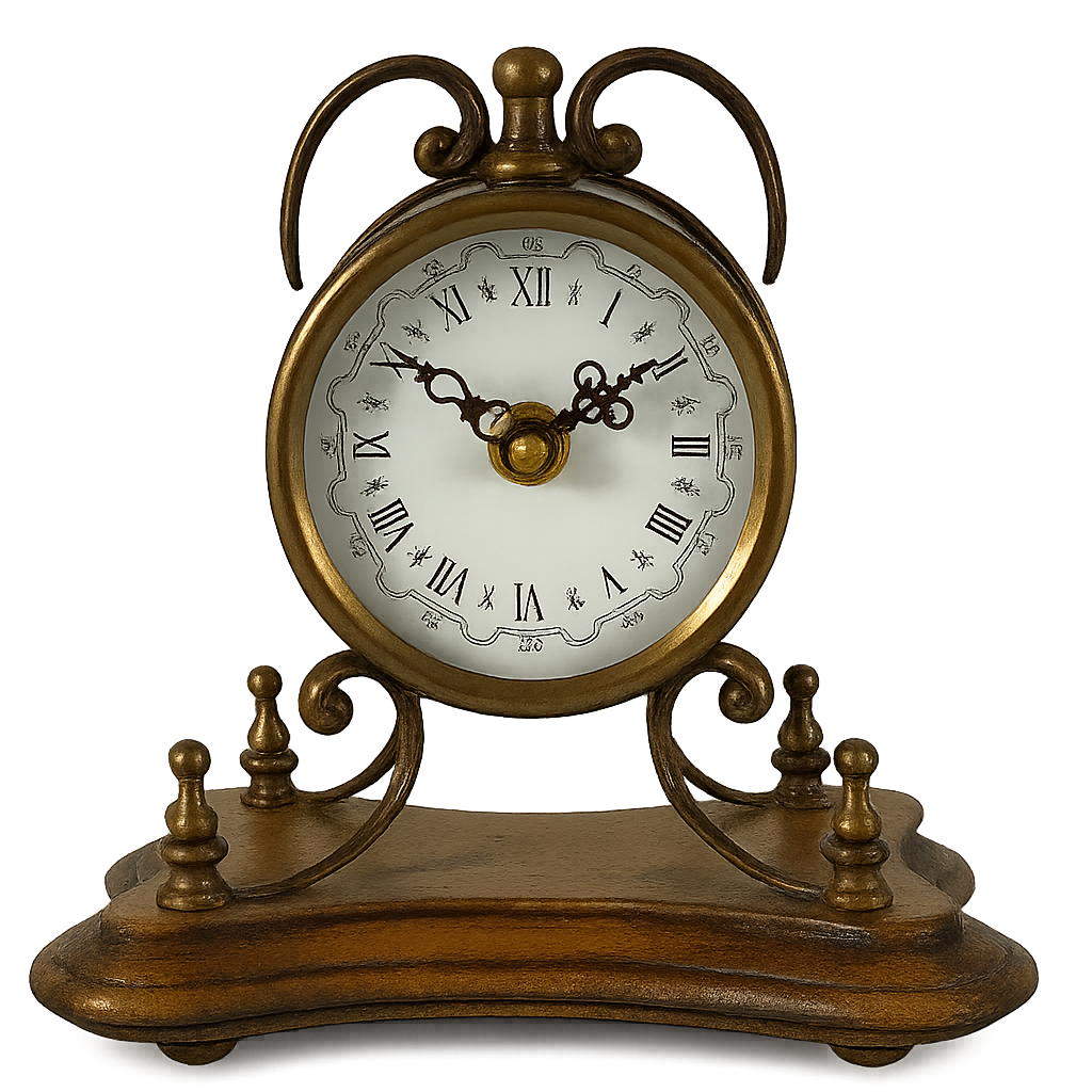 Victorian Aesthetic Period Era Desk Bracket Clock